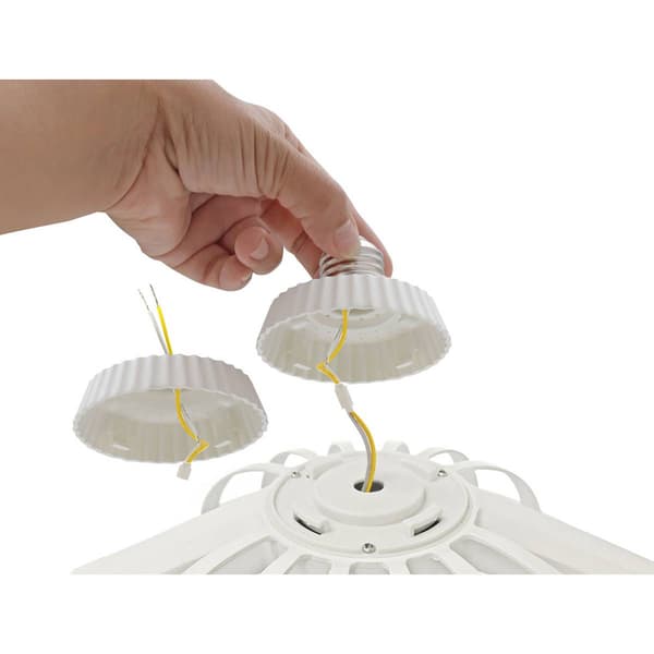 As Seen On TV Fairpoint Fan Light W/Remote 2500 Lumen