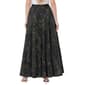 Petite NY Collection Tie Waist Faded Paisley Maxi Skirt - image 2