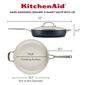 KitchenAid&#174; 5qt. Hard Anodized Ceramic Nonstick Saut&#233; Pan - image 2