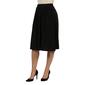 Womens 24/7 Comfort Apparel Classic Knee Length Skirt - image 3