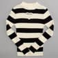Girls &#40;7-16&#41; Luv Betsey Mock Neck Stripe Heart Cut Out Sweater - image 2