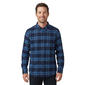 Mens Jackson Hole Flannel Shirt - Navy/Light Blue - image 1