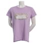 Womens Top Stitch by Morning Sun Bunnies & Strawberry Tee - image 2