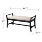 Southern Enterprises Kellworth Water Hyacinth Bench - image 5