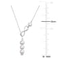 Gemstone Classics™ Sterling Silver Pearl Necklace - image 3