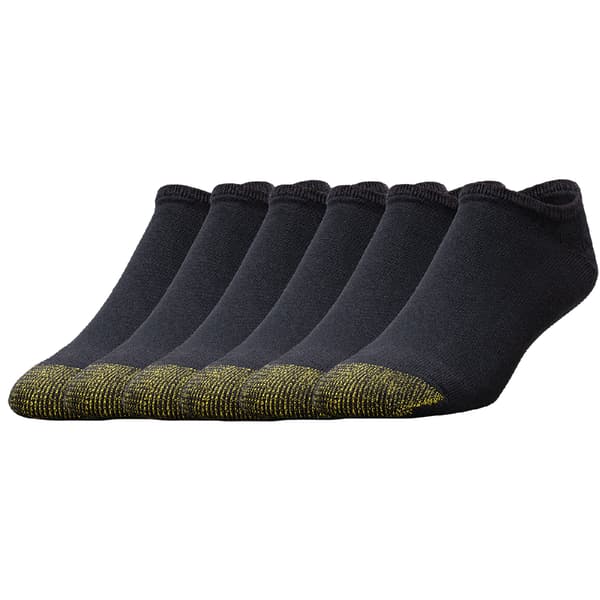 Mens Gold Toe&#174; 6pk. No-Show Socks