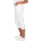 Womens Alfred Dunner Port Side Pull On Pearl Hem Capris - image 4