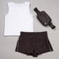 Girls (7-14) 90 Degree(R) by Reflex Tank w/ Dot Short & Fannypack - image 1