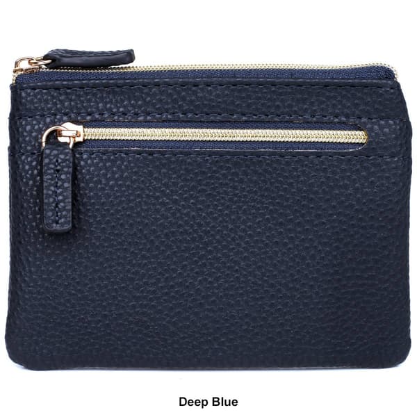 Womens Buxton Large Solid ID Coin Wallet