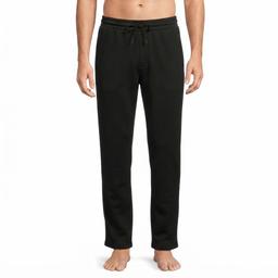 Mens Spyder Textured Fleece Open Bottom Pants