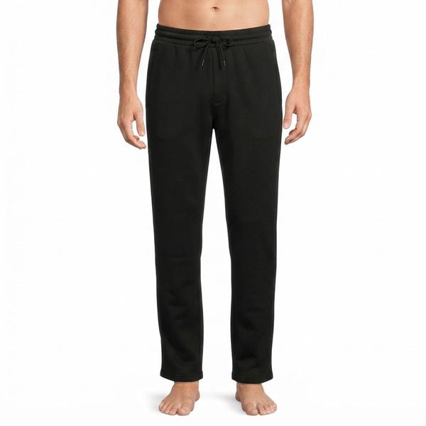 Mens Spyder Textured Fleece Open Bottom Pants - image 