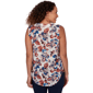 Plus Size Emaline Summer In The City Sleeveless Floral Blouse - image 2