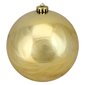 Northlight 6in. Shiny Vegas Gold Christmas Ball Ornament - image 2