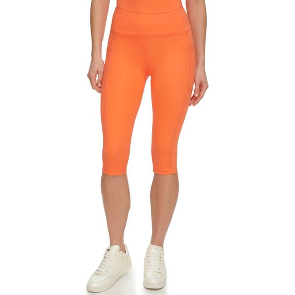 Womens DKNY Balance Compression High Waist 16in. Pedal Pushers