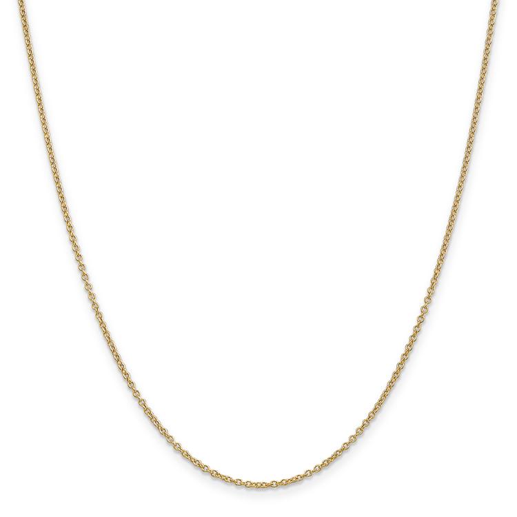 Gold Classics(tm) 1.4mm. 14k Gold Cable Chain Necklace