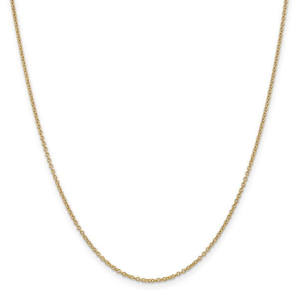 Gold Classics&#40;tm&#41; 1.4mm. 14k Gold Cable Chain Necklace - image 