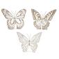 Melrose Stone Butterfly Shelf Sitter - Set of 3 - image 1
