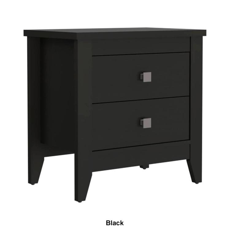 FM FURNITURE Breeze 2-Drawer Nightstand