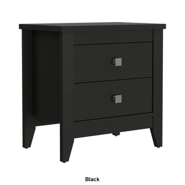 FM FURNITURE Breeze 2-Drawer Nightstand