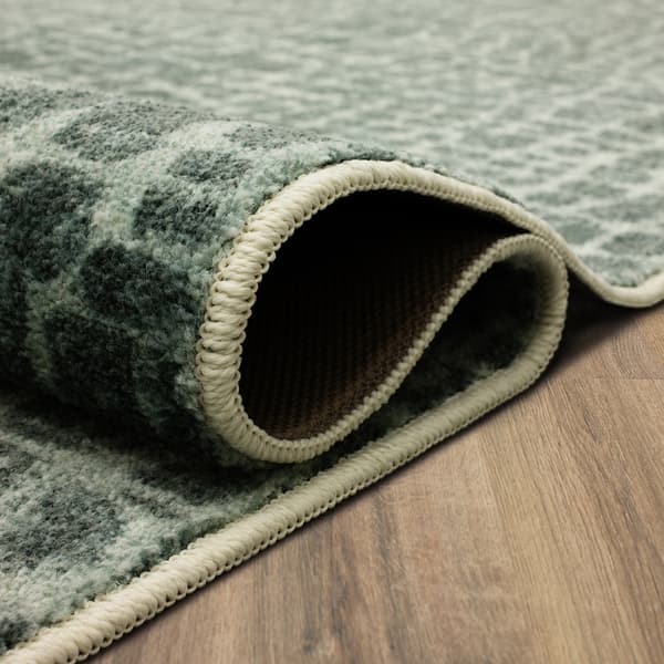 Mohawk Home Crocodile Skin Grey Area Rug