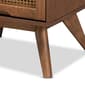 Baxton Studio Barrett Walnut Brown Wood 2-Drawer Nightstand - image 6