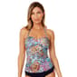 Womens Anne Cole Sunset Dot Bandeaus Swim Top - image 1