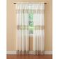 Lillian Macrame Trim Curtain Panel - image 1