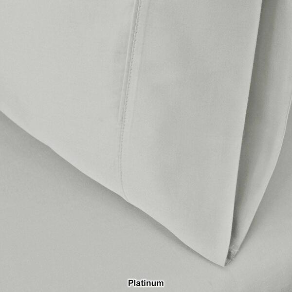 Superior 2pc. 530TC Egyptian Cotton Solid Pillowcase Set