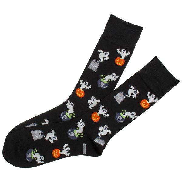 Mens Davco(R) Escaping Ghosts Crew Socks - image 