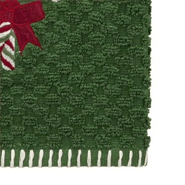 Avanti Candy Cane 2pc. Hand Towel