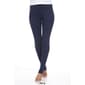 Womens White Mark Solid Leggings - image 8