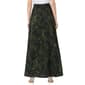 Womens NY Collection Pull On Tie Waist Faded Paisley Maxi Skirt - image 2