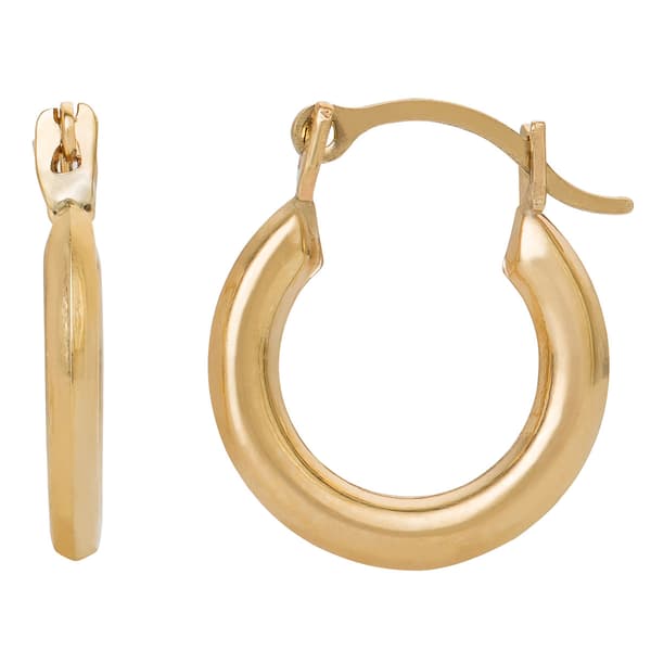 10kt. Yellow Gold Hoop Earrings