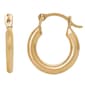 10kt. Yellow Gold Hoop Earrings - image 1