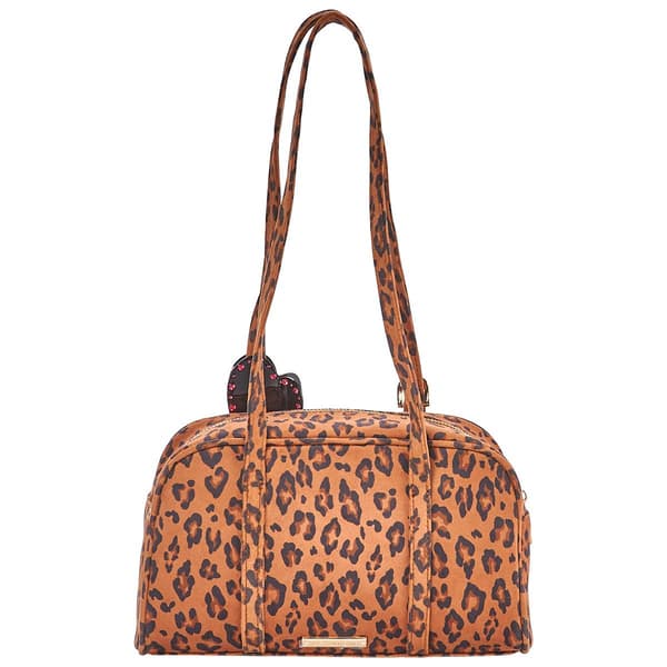 Madden Girl Suede Bowler with Hair Clip