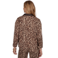 Womens Ruby Rd. Game of Luxe Leopard Denim Jacket - image 2
