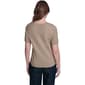 Womens Tommy Hilfiger Short Sleeve Solid Pointelle Sweater - image 2