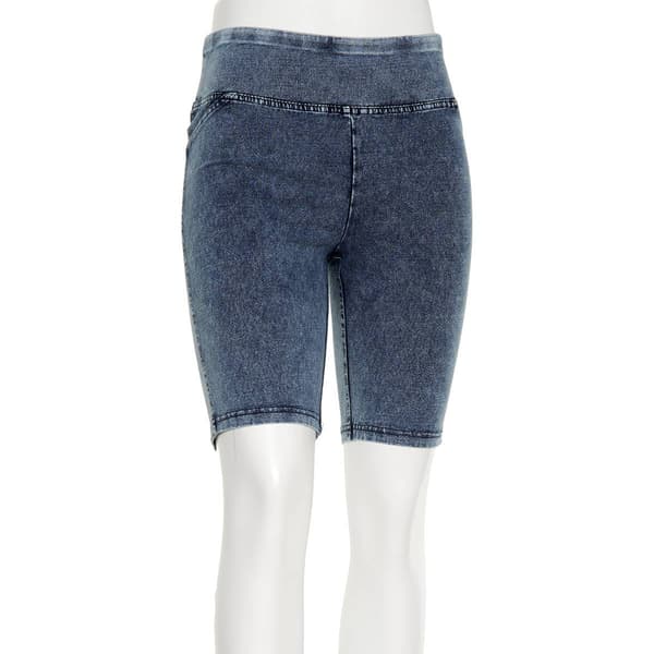 Womens Marc New York Performance Denim Knit Bike Shorts
