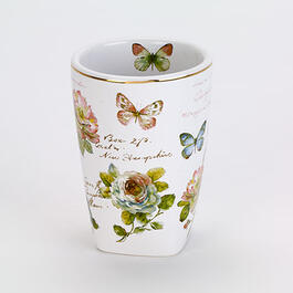 Avanti Butterfly Garden Ceramic Tumbler