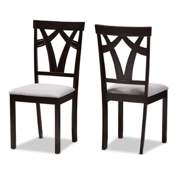 Baxton Studio Sylvia Dining Chairs - Set of 2