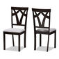 Baxton Studio Sylvia Dining Chairs - Set of 2 - image 5