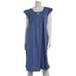 Womens Poppy & Clay Dotted Flutter Sleeve Nightgown - image 1