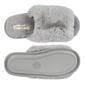 Womens Jessica Simpson High Plush Bunny Fur Slippers - image 5