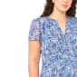 Plus Size MSK Short Sleeve Chiffon Pintuck Midi Dress - image 5
