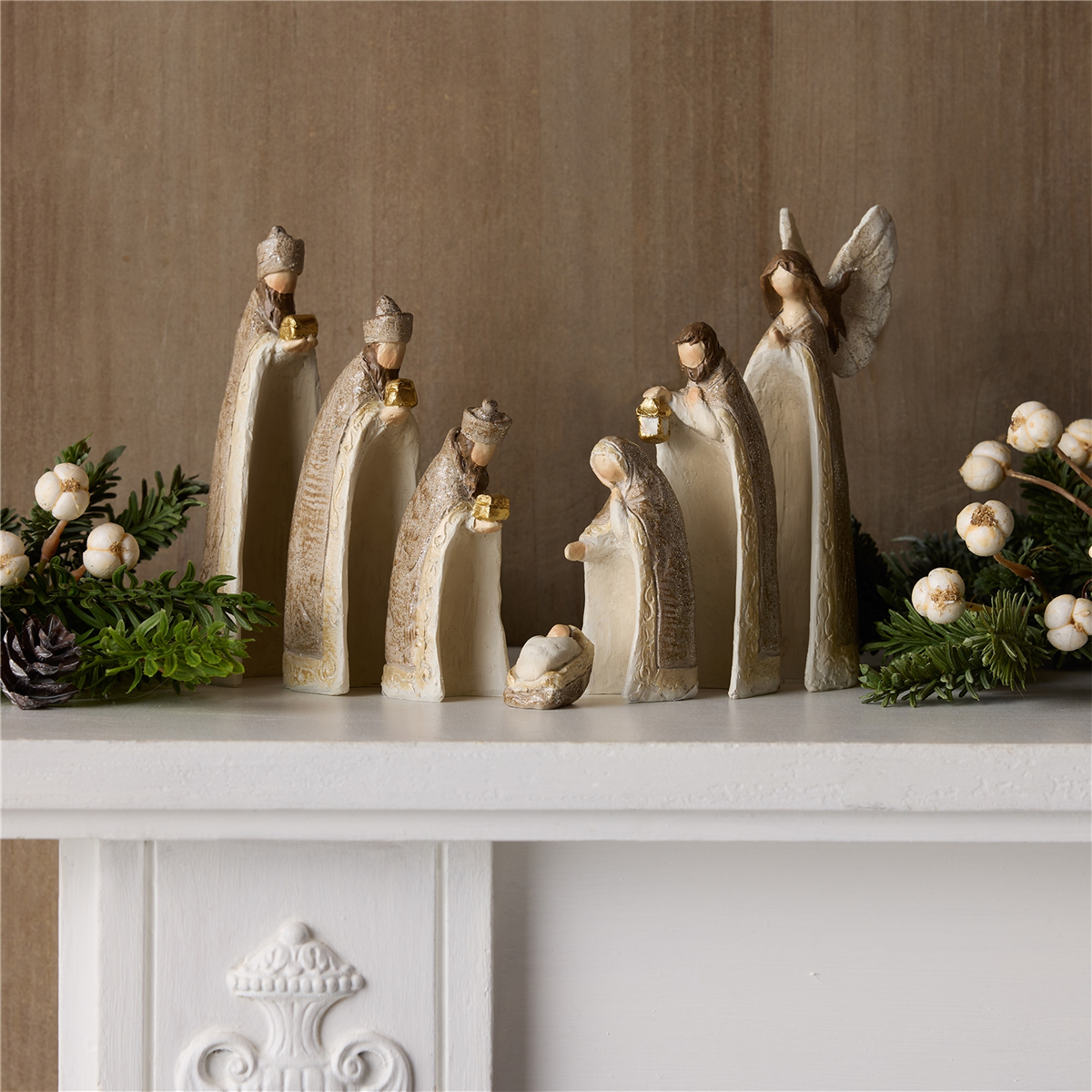 Melrose 7pc. Nesting Mini Nativity Figures Set