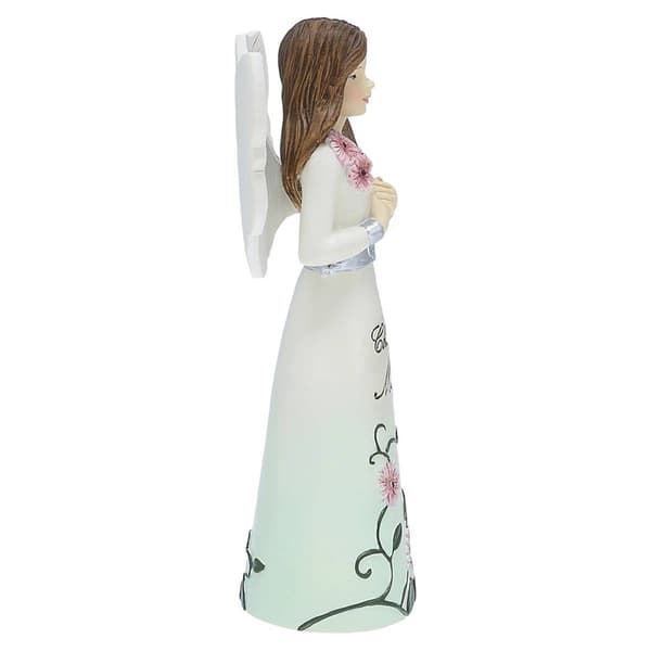 Pavilion Elements Mother Angel Holding Daisies Figurine
