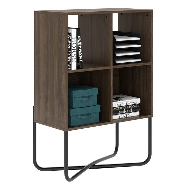 Techni Mobili Modern Geometric Bookcase