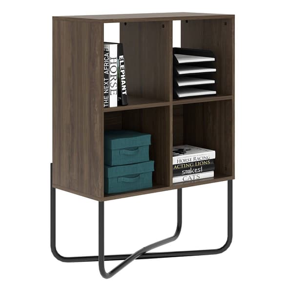 Techni Mobili Modern Geometric Bookcase