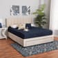 Baxton Studio Coronado Beige 3-Drawer Storage Platform Bed - image 2
