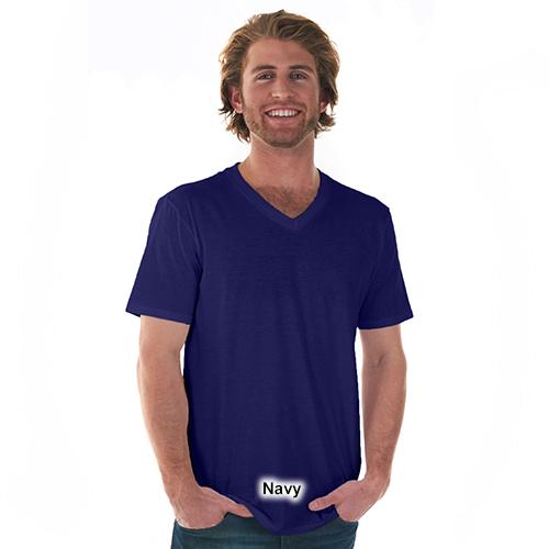 Mens Gildan® Soft Style™ V-Neck Short Sleeve Tee